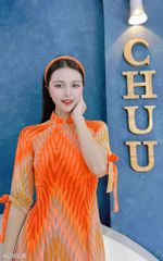 Áo Dài 4T Zik Zik Tay Nơ AD1606 (áo lẻ)