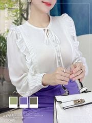 Áo Sơ Mi Cổ Dây Rút A1765