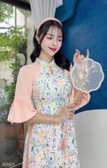 Áo Dài Tay Bí Ngô AD1371 (áo lẻ)