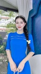 Áo Dài Lụa Ý Ren Đôi 130cm AD1624 (áo lẻ)