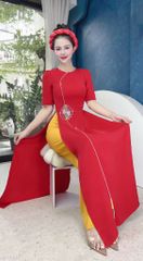 Áo Dài Phù Nhật Nguyệt AD1445 (áo lẻ)