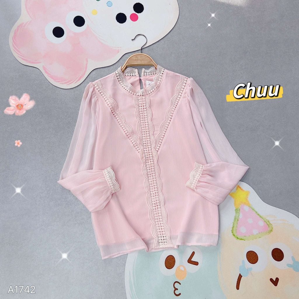 Áo Ic Ren Cầu Vòng A1742