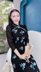 Áo Dài Kim Chi Chi AD1597 (áo lẻ)