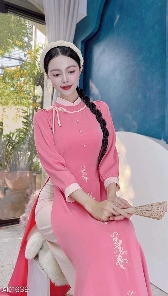 Áo Dài Huyền Phi AD1639 (áo lẻ)