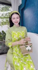 Áo Dài Cổ Li Gấu Thỏ AD9002.1598 (áo lẻ)