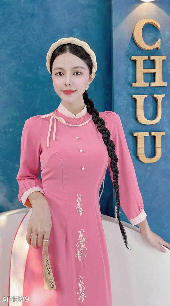 Áo Dài Huyền Phi AD1639 (áo lẻ)
