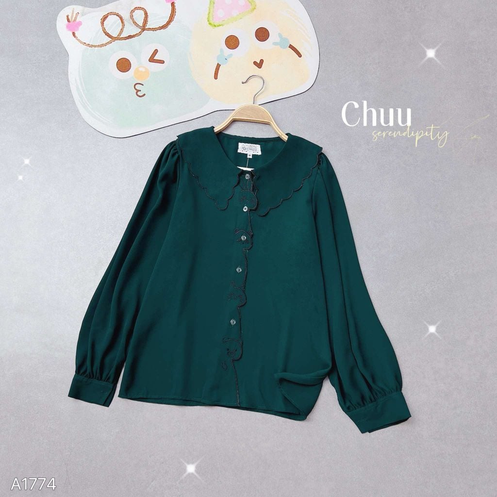 Áo Sơ Mi Thỏ Gấu A1774