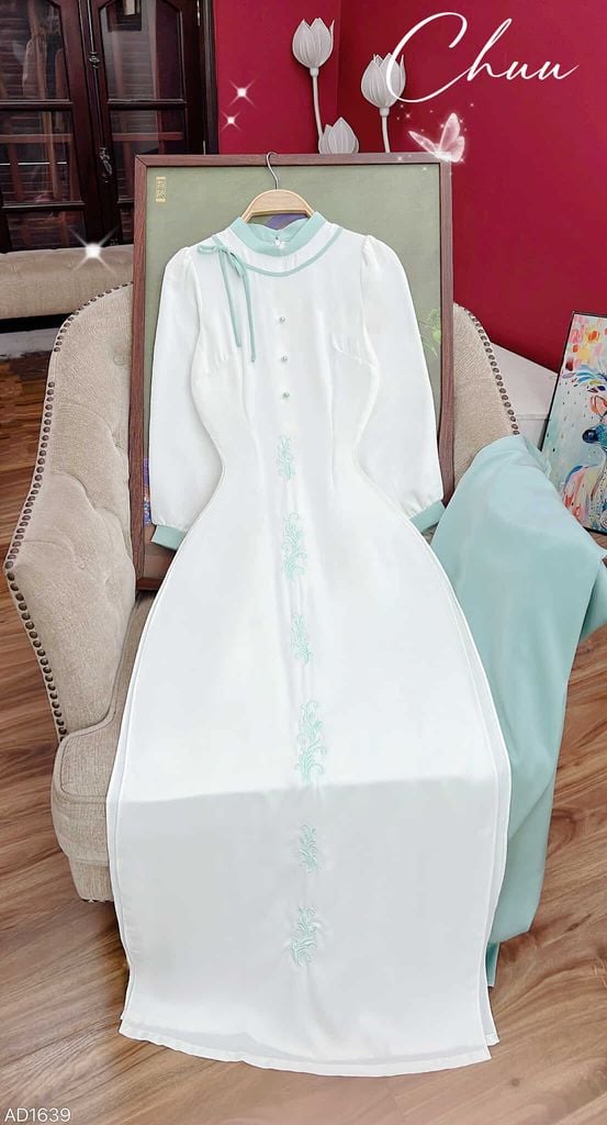 Áo Dài Huyền Phi AD1639 (áo lẻ)