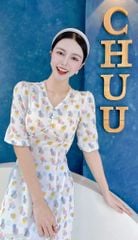 Áo Dài Sò Viền Ren AD1636 (áo lẻ)