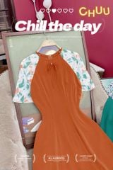 Áo Dài Nơ Chie AD1589 (áo lẻ)