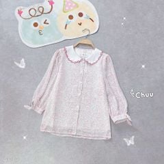 Áo Sơ Mi Tay Nơ Họa Mi A9001.1787