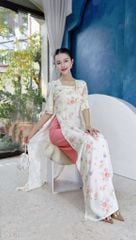 Áo Dài Con Bướm Xuân AD1626 (áo lẻ)