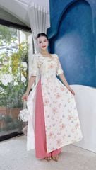 Áo Dài Con Bướm Xuân AD1626 (áo lẻ)