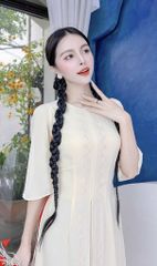 Áo Dài 4T Chiffon Ai Cập 132cm AD1650 (áo lẻ)