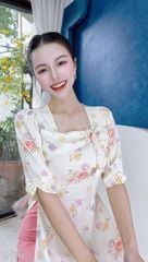 Áo Dài Con Bướm Xuân AD1626 (áo lẻ)