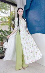 Áo Dài Con Sau Kute AD9002.1542 (áo lẻ)