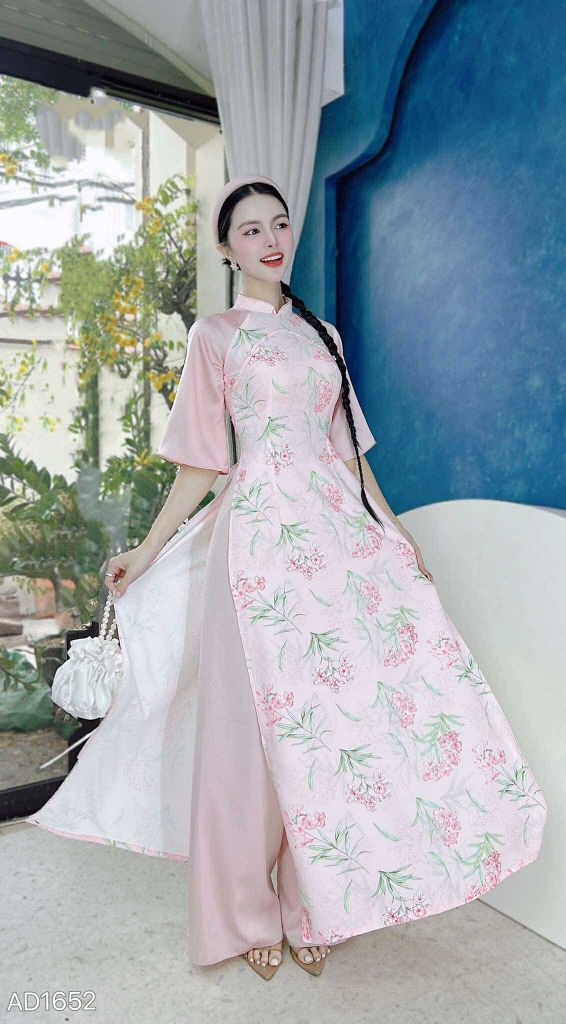 Áo Dài Ngọc Trâm AD1652 (áo lẻ)