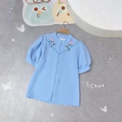 Áo Sơ Mi Xốp Đài Sen A1785