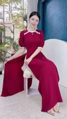 Áo Dài Tằm Ren Boi 129cm AD1523 (áo lẻ)