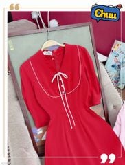 Áo Dài Cổ Tym Nút Bọc AD1642 (áo lẻ)