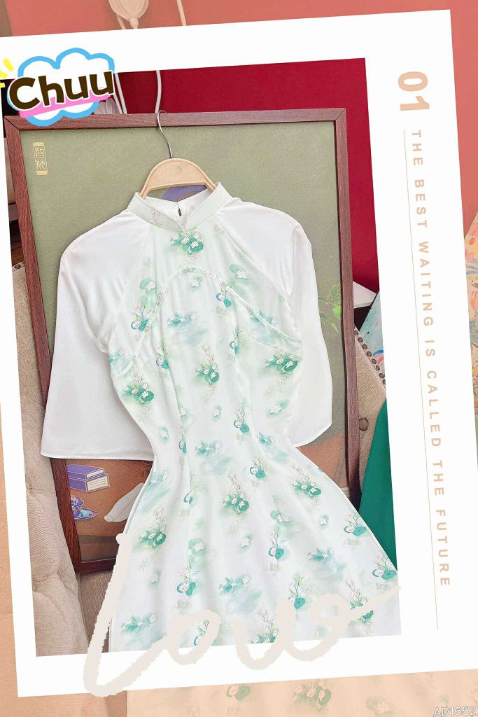 Áo Dài Ngọc Trâm AD1652 (áo lẻ)