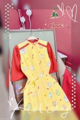 Áo Dài Hồ Lô May Mắn AD1679 (áo lẻ)