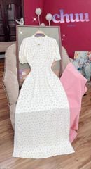 Áo Dài Cổ Kim Cương Bi AD9002.1508 (áo lẻ)