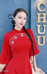 Áo Dài Hoa Mai Rừng AD1685 (áo lẻ)