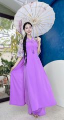Áo Dài Tiểu Cung Nữ AD9001.1437 (áo lẻ)