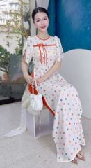 Áo Dài Tay Xẻ Dragonfly AD1316 (áo lẻ)