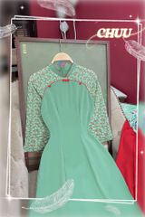 Áo Dài Honey Nút Bọc AD1675 (áo lẻ)