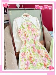 Áo Dài 4D Hoàng Cung AD1629 (áo lẻ)