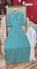 Áo Dài Tằm Gãy Nút Bọc Đôi AD1519 (áo lẻ)