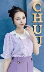 Áo Sọc Tăm Lệch TN A2826