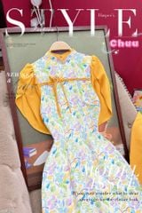 Áo Dài Tay Xẻ Dragonfly AD1316 (áo lẻ)