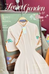 Áo Dài Nho Chín Mọng AD1666 (áo lẻ)