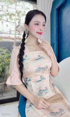 Áo Dài Non Nước AD2709 (áo lẻ)