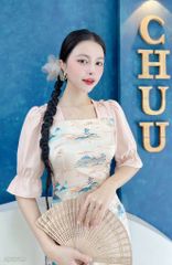 Áo Dài Non Nước AD2709 (áo lẻ)