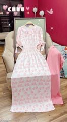 Áo Dài MeoMeo Tay Nơ AD1553 (áo lẻ)