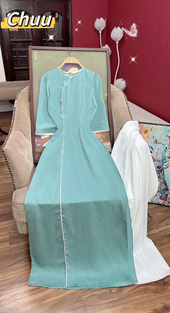 Áo Dài Sương Núi Rừng AD2710 (áo lẻ)