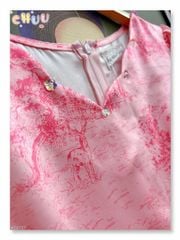 Áo Dài Thành Phố Sương Mờ AD2737 (áo lẻ)