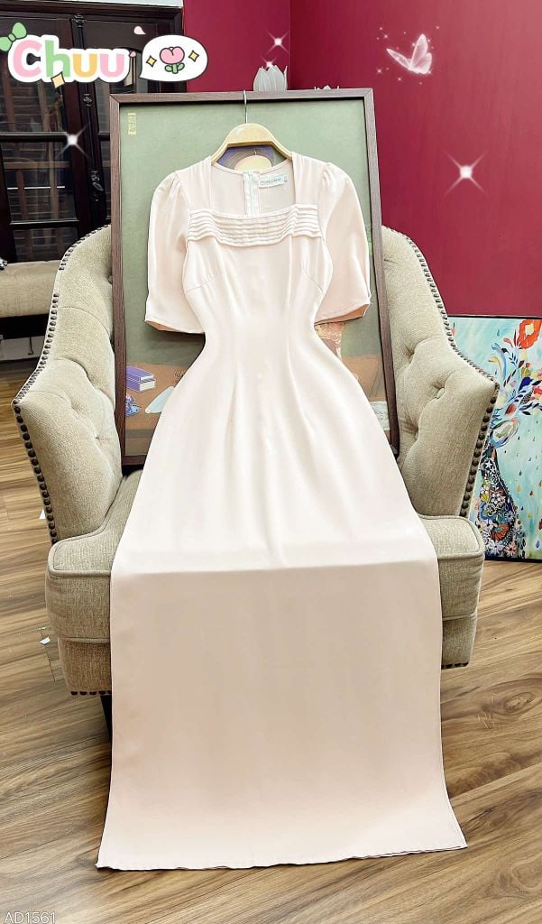 Áo Dài Đô Sóng Li AD1561 (áo lẻ)