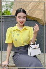 Áo Sơ Mi Hoa Leo Nổi 3D AT9002.1651