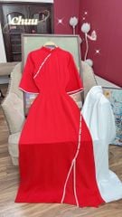 Áo Dài Tà Xéo Sương Mai AD2715 (áo lẻ)