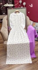 Áo Dài Cổ Sen Line Ngang AD1577 (áo lẻ)