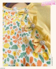 Áo Dài Nơ Ve Sầu AD2708 (áo lẻ)