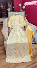 Áo Dài Nơ Ve Sầu AD2708 (áo lẻ)