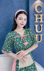 Áo Dài 4 Tà Viên Mộng AD9003.1621 (áo lẻ)
