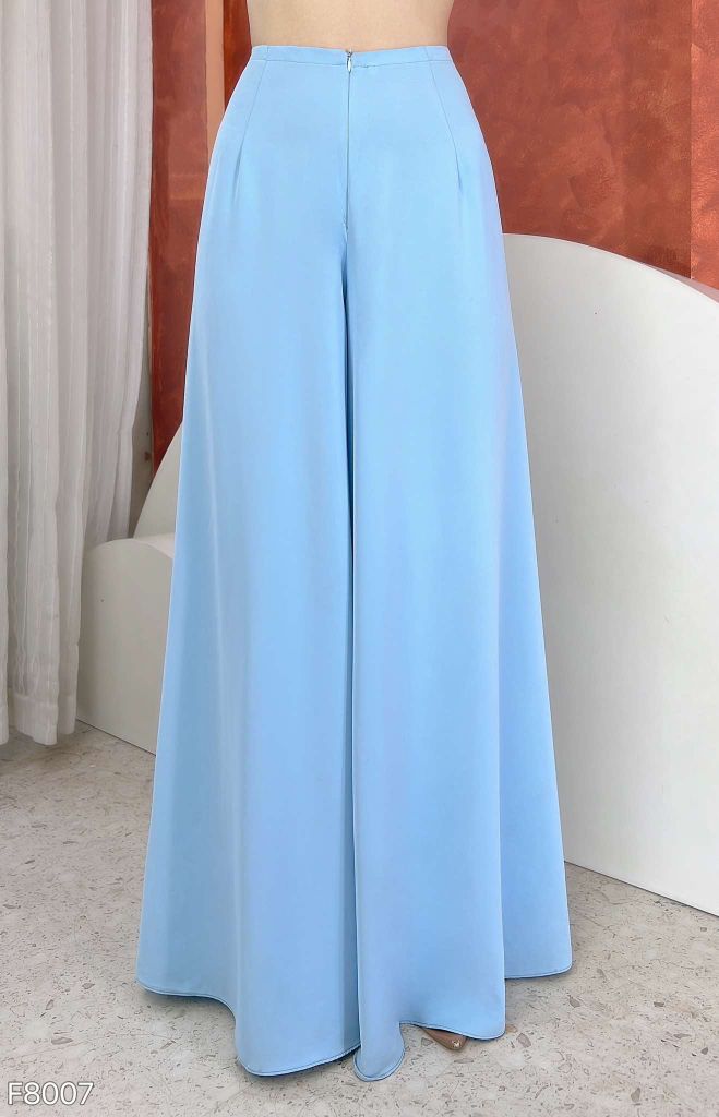 Quần Váy Áo Dài Lụa Ý F8007