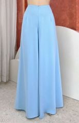 Quần Váy Áo Dài Lụa Ý F8007